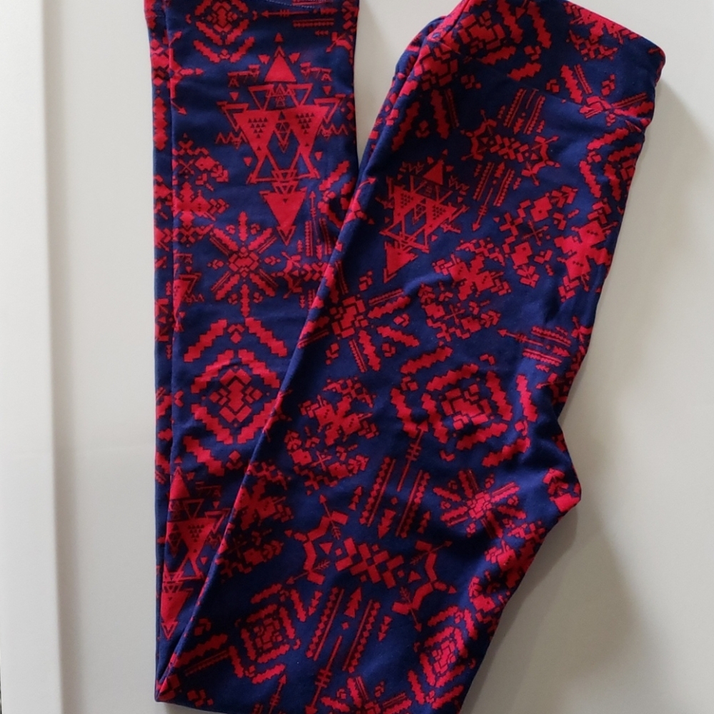 Lularoe Girls leggings L/XL